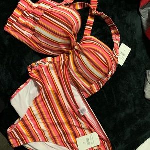 Two piece bathing suit